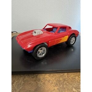 Vintage Plastic Toy Corvette